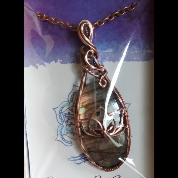 ✨ 3x HP ✨ Handmade 🪷 with Labradorite Necklace 🌅 - Picture 5 of 12